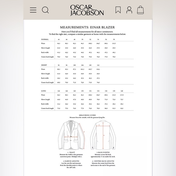 Oscar Jacobson Mens Blazer Size EU 52 - Picture 7 of 7